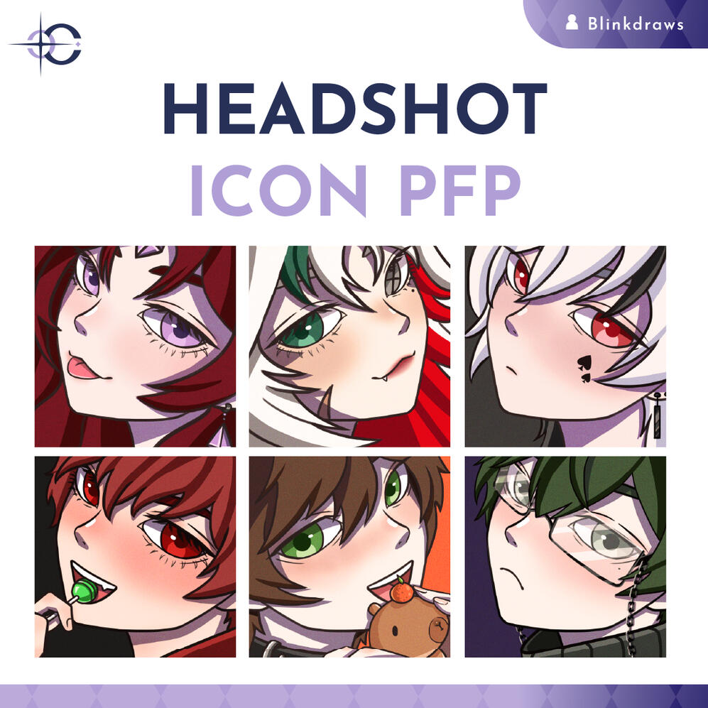 YCH - HEADSHOT ICON PFP